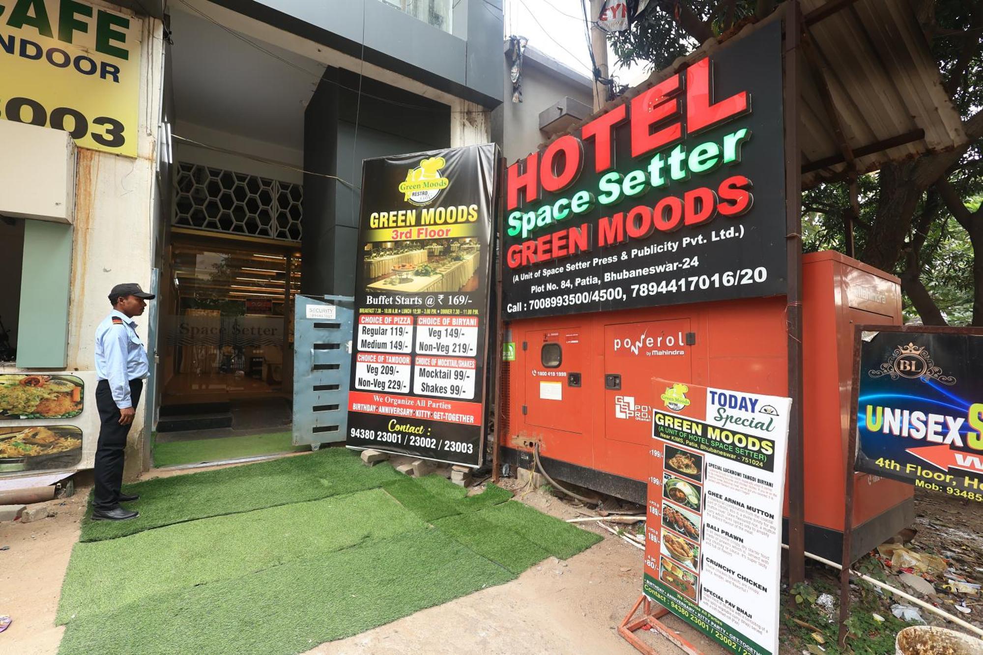 Hotel Space Setter Bhubaneswar Exterior foto